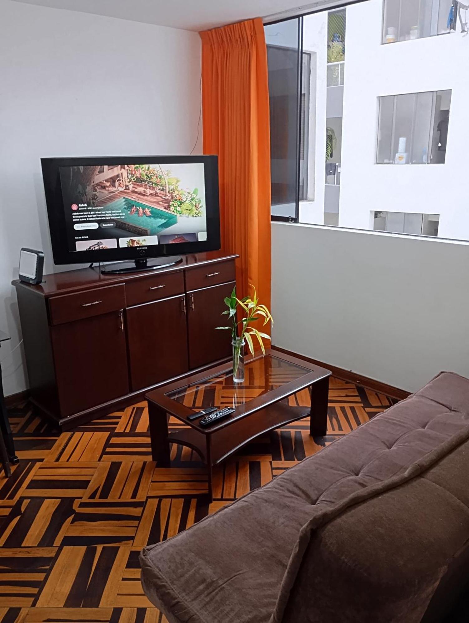 לימה Departamento En Miraflores מראה חיצוני תמונה
